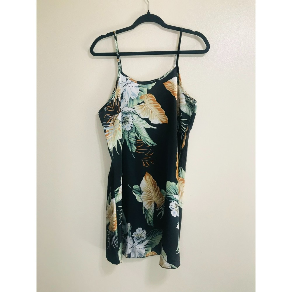 Women's Tropical Camisole Sleep Shirt, Size XL